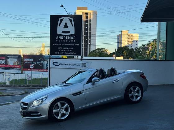 MERCEDES-BENZ SLK 250 1.8 CGI 16V TURBO GASOLINA 2P AUTOMÁTICO MERCEDES-BENZ SLK 250 1.8 CGI 16V TURBO GASOLINA 2P AUTOMÁTICO